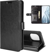 Xiaomi Mi 11 hoesje - MobyDefend Wallet Book Case (Sluiting Achterkant) - Zwart - GSM Hoesje - Telefoonhoesje Geschikt Voor: Xiaomi Mi 11