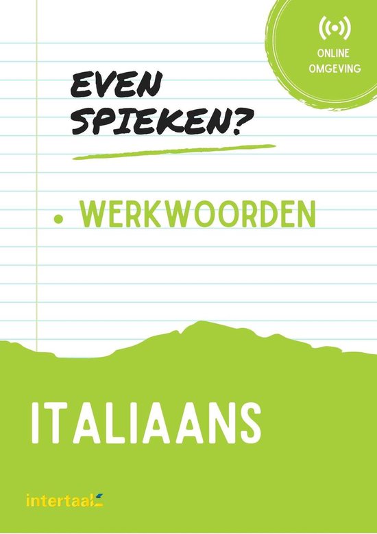 Even Spieken - Italiaans werkwoorden (+ online oefeningen)