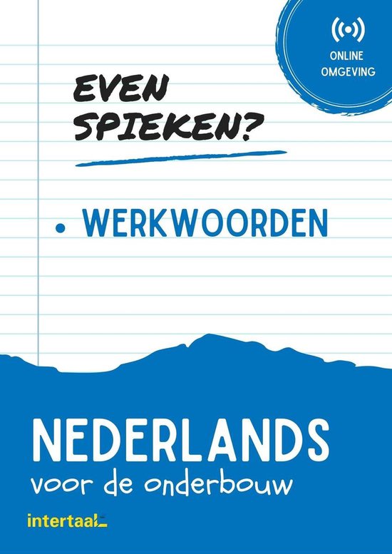 Even Spieken - Werkwoorden Nederlands voor de onderbouw (+ online oefeningen)