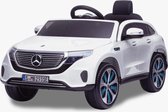 Mercedes EQC - Elektrische Kinderauto - Accu Auto - Sterke Accu - Afstandsbediening - wit