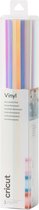 Cricut Holografisch Vinyl Verwijderbaar 30x60cm – Opaal, Roze en Blauw (3 vellen)
