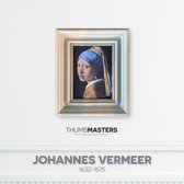 Meisje met de parel -  Witte lijst  L - 32x38cm | Thumbmasters | Klein meesterwerk van Johannes Vermeer