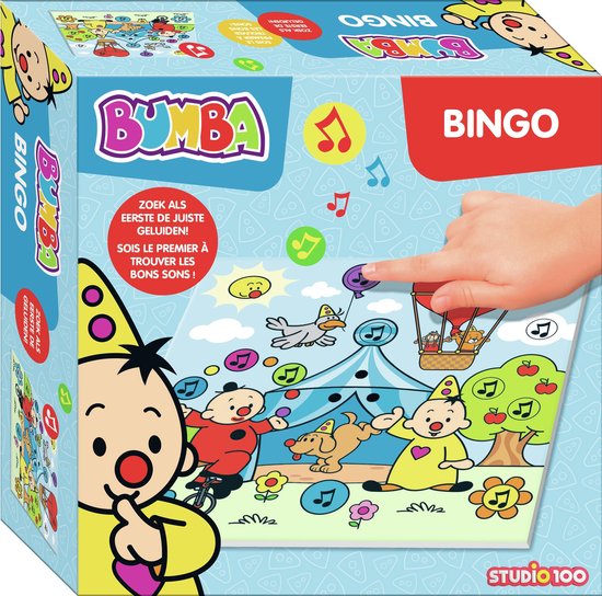 Bumba bordspel - Bingo - zoek als eerste de juiste geluiden