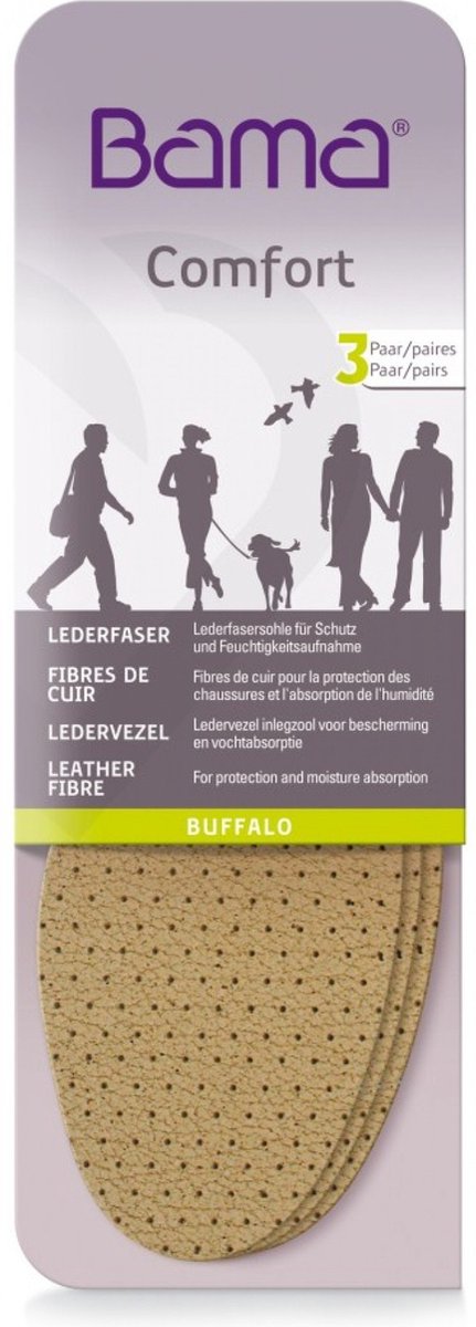 Bama Buffalo (3Pr) inlegzool - 40/41