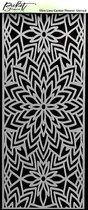 Slimline Center Flower 4x10 Inch Stencils (SC-235)