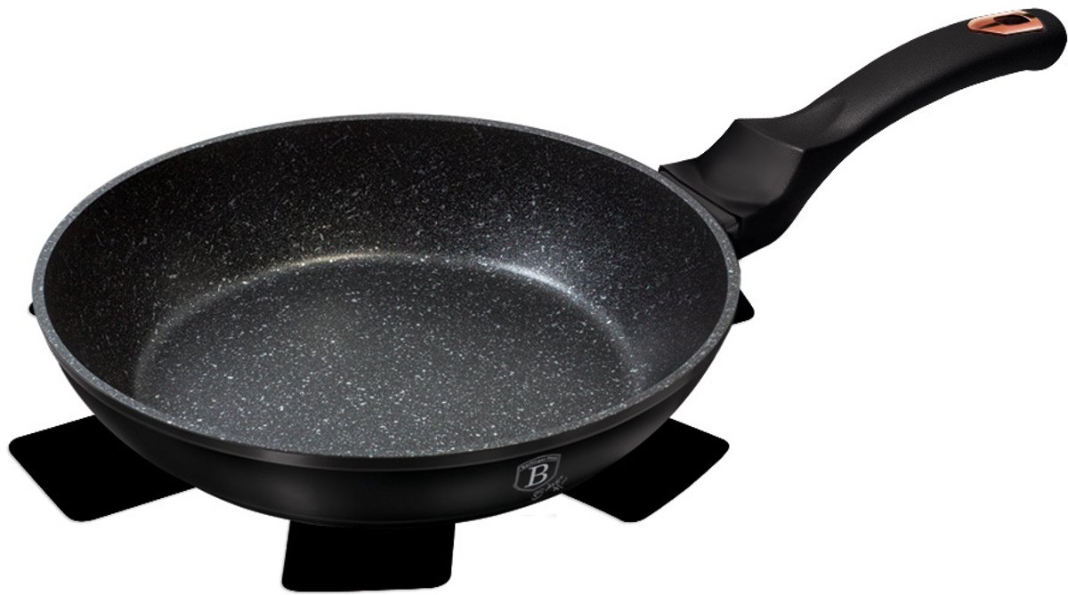 Berlinger Haus Koekenpan Black Rose 24 Cm Aluminium Zwart