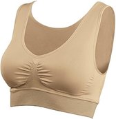 SLIMmaxx Sportbeha's houdingscorrectie- 2 stuks- beige zwart