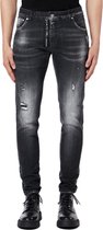 My Brand - Black Denim Zipper Jeans - Zwart - Maat: 32