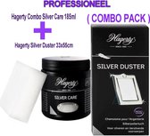 Hagerty Combo Silver Care 185ml + Hagerty Silver Duster 33x55cm