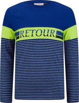 Retour Jeans Alonzo Jongens T-shirt - Rich Blue - Maat 146/152