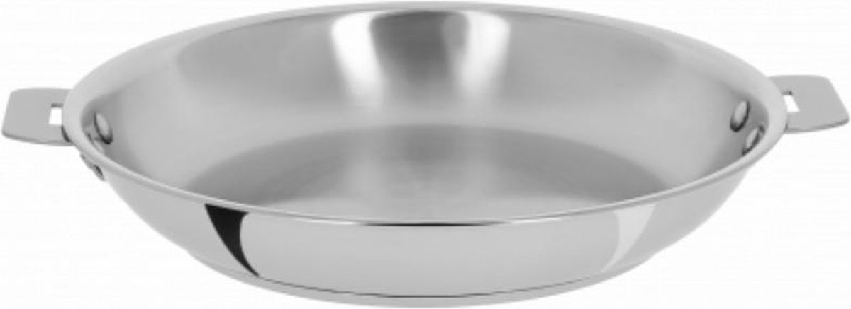 Cristel Casteline Amovible Pan van Roestvrij staal, 24cm, P24QMP