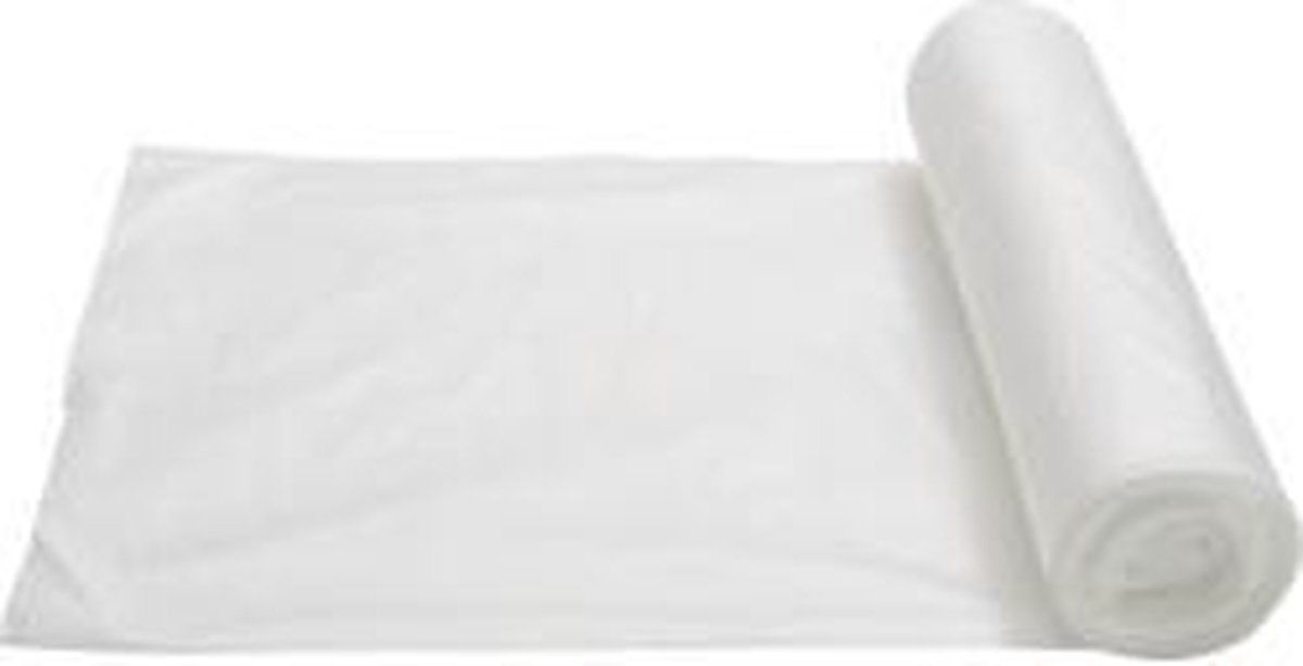 Goedkoopste Afvalzakken 90x125cm LDPE T70 transparant 100stuks (561901270