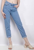 Broek Dulani hoge taille mom fit jeans