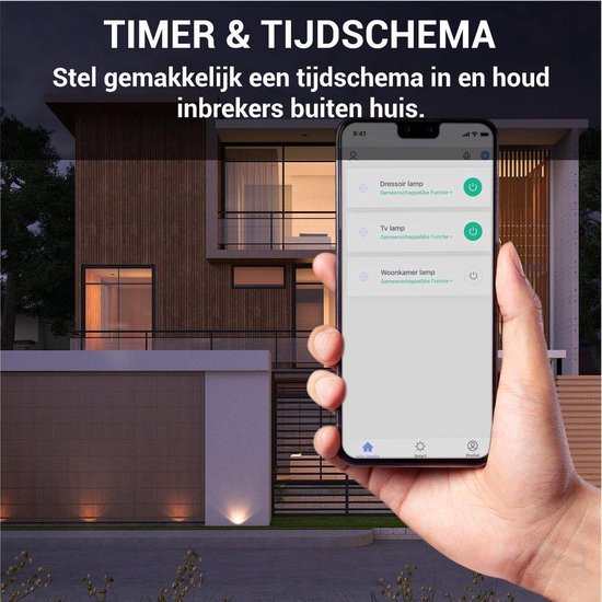 SMARTIFY Smart Plug - Smart Plug - Incl. Minuterie et compteur d'énergie - Value Pack - 4 pièces