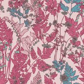 BLOEMEN EN BLADEREN BEHANG | Botanisch - meerkleurig roze - "Architects Paper" A.S. Création Floral Impression