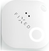 FIXED Smile Pro Smart Tracker Wit, GPS track & trace voor fiets,bagage, sleutelbostracker, tracker