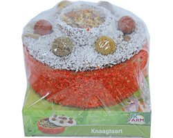 Jr Farm Knaagtaart - Knaagdiersnack - 13.5x13.5x11 cm 200 g