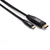 Bestekabels.nl Câble USB-C vers HDMI - Ultra HD 4K 60Hz - Zwart