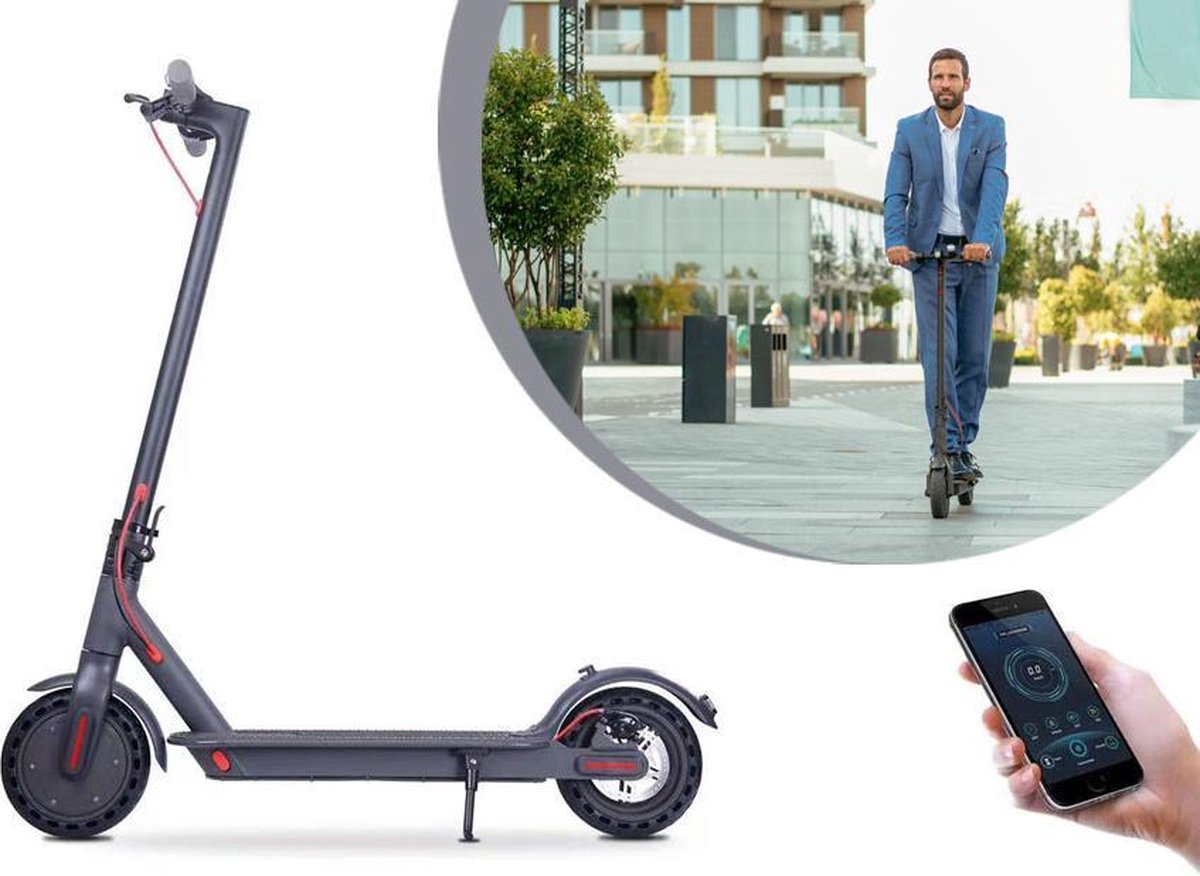 Arrow opvouwbare elektrische step -E-scooter - Volwassen - Max snelheid 25 Km/u- bereik 25km - inkla