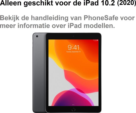 Etui iPad 10.2 2020 - Etui tournant pour Apple iPad 8ème génération - Zwart