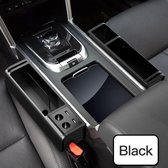 B.K Commerce - Luxe Oplaadbare Auto Stoel Organizer - Car Seat Organiser - Zwart - 2 Stuks - Links & Rechts