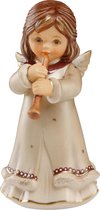 Goebel® - Kerst | Decoratief beeld / figuur "Engel met fluit I" | 10cm