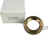 Lampen spotje / Inbouwspots rond - MINI PISTON - Mat goud - Metaal - Max 50 W - Buiten - Set van 9