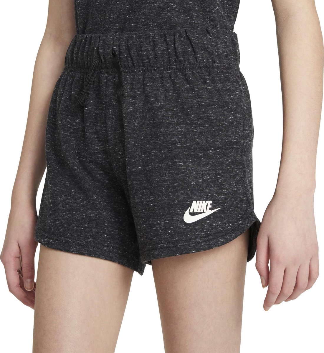 Nike Sportswear Jersey Short Sportbroek – Vrouwen Donker Grijs