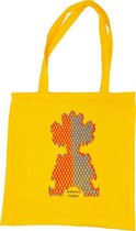 Anha'Lore Designs - Clown - Exclusieve handgemaakte tote bag - Geel