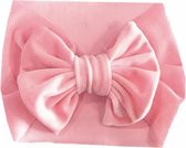Haarband Meisjes | Baby haar accessoires | Meisjes haar accessoires | Baby haarband met strik roze | 3-24 maanden