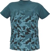 Neurum t-shirt petrol blue maat S - 2 stuks