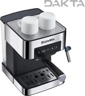 Dakta® | Koffiezetapparaat | 2 kopjes | Nespresso koffiemachine | Melkopschuimer | Italiaans | Espresso | Bar | Cappuccino | Koffie