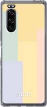 Sony Xperia 5 II Hoesje Transparant TPU Case - Springtime Palette #ffffff