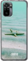 6F hoesje - geschikt voor Xiaomi Redmi Note 10 Pro -  Transparant TPU Case - Sea Star #ffffff