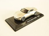 Aston Martin DB10 2015 (Zilver) (10 cm) 1/43 Atlas - Modelauto - Schaalmodel - Model auto - Miniatuurauto - Miniatuur autos