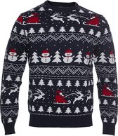 Foute Kersttrui Dames & Heren - Christmas Sweater "Stijlvol Kerst" - Mannen & Vrouwen Maat XXL