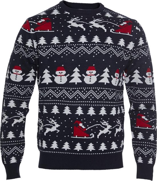 Foute Kersttrui Dames & Heren - Christmas Sweater "Stijlvol Kerst" - Kerst trui Mannen & Vrouwen Maat XXL