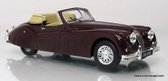 Jaguar XK140 1954 (Bordeaux Rood) (10 cm) 1/43 Atlas - Modelauto - Schaalmodel - Model auto - Miniatuurauto - Miniatuur autos