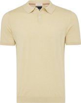 Trevor | Pullover polo stijl katoen/kasjmier beige