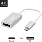 A-KONIC© Usb C Naar Displayport Adapter - 4K 60HZ - Type-C 3.1 DP - Compatible Apple Macbook - Chromebook  - Dell XPS - Samsung - HP