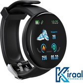 Kiraal Fit 2 - Stappenteller - Activity Tracker - Temperatuurmeter - Bloeddrukmeter - Hartslagmeter - Smartwatch - Horloge - Heren - Dames - Nederlandse Handleiding