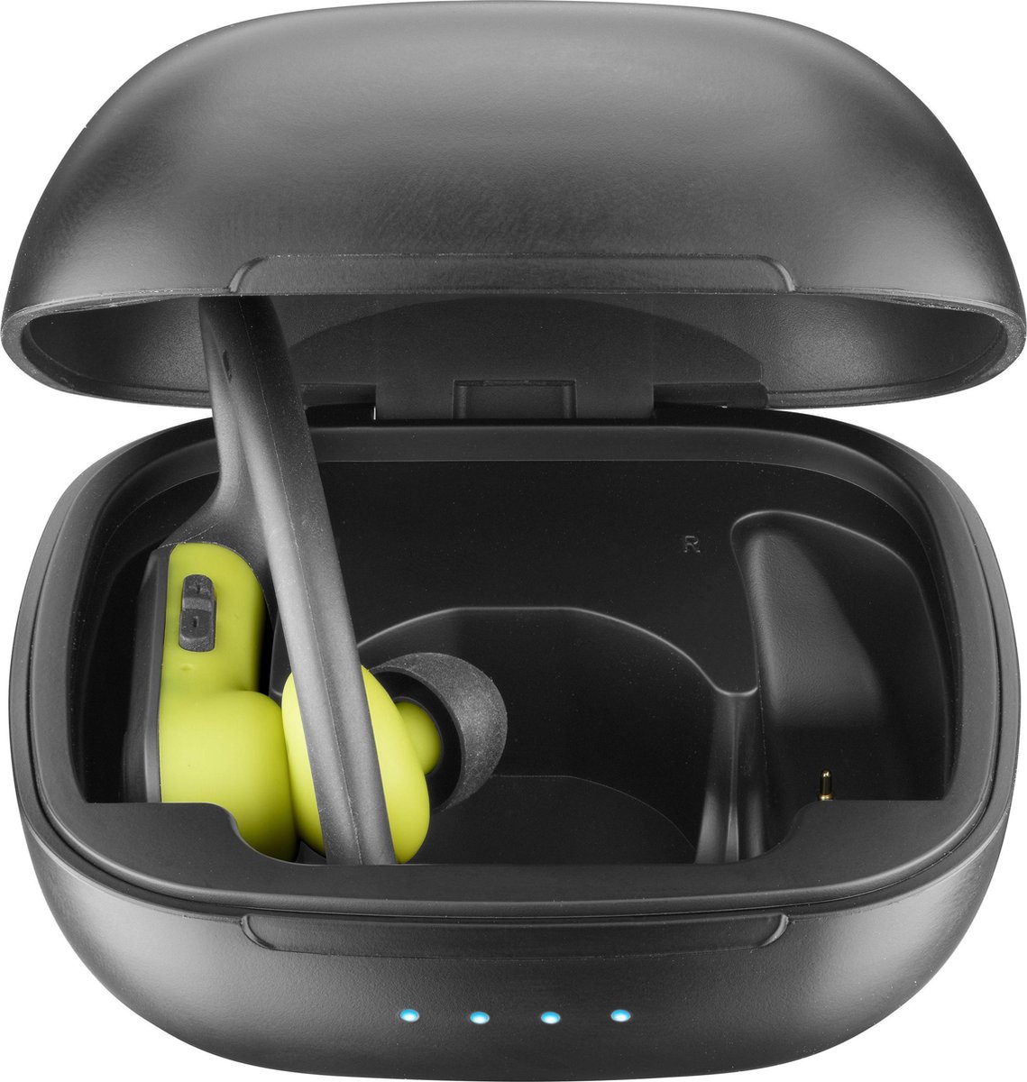 Cellularline Sprinter Headset True Wireless Stereo (TWS) oorhaak Sporten Bluetooth Zwart, Geel