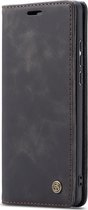 Caseme Telefoonhoesje geschikt voor Huawei P40 Pro Hoesje | Caseme Bookcase Portemonnee | Pasjeshouder voor 2 Pasjes | Telefoonhoesje voor Pinpas / OV Kaart / Rijbewijs - Zwart
