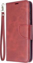 Mobigear Excellent Bookcase Hoesje - Geschikt voor Samsung Galaxy S20 - Gsm case - Rood