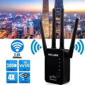 PIX-Link Wifi Versterker lv-wr16 - Repeater - 2.4 GHz - 5G - Router - Booster - Stopcontact - Draadloos - Netwerk/Internet