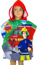 Fireman Sam Poncho met capuchon - Multi