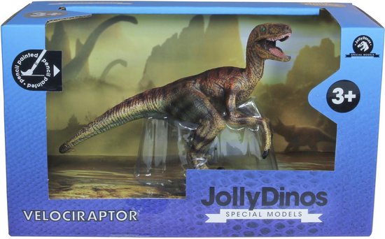 JollyDinos - Velociraptor - dinosaurus speelgoed - dinosaurus - Jurassic - Jollity Works
