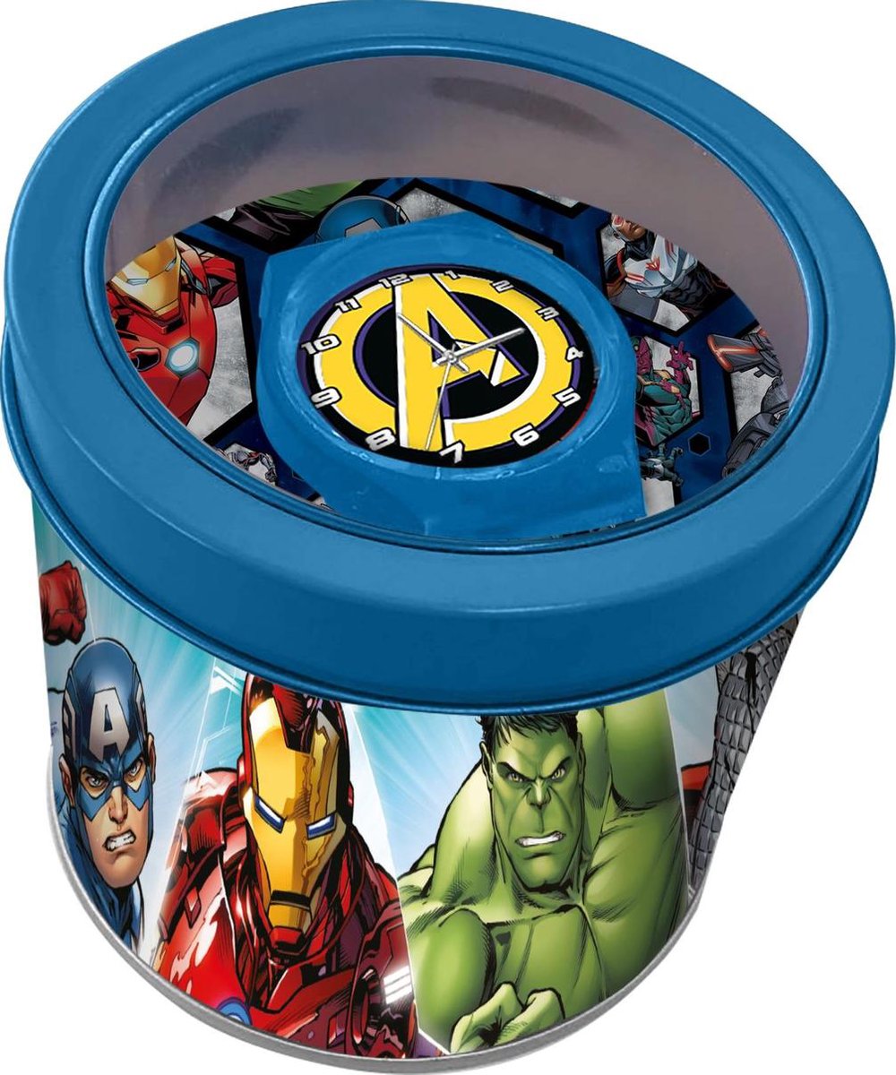 Marvel Avengers Horloge in Metalen Box