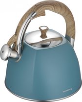 Bol.com Klausberg KB-7499 fluitketel - 3L - rvs - alle warmtebronnen aanbieding