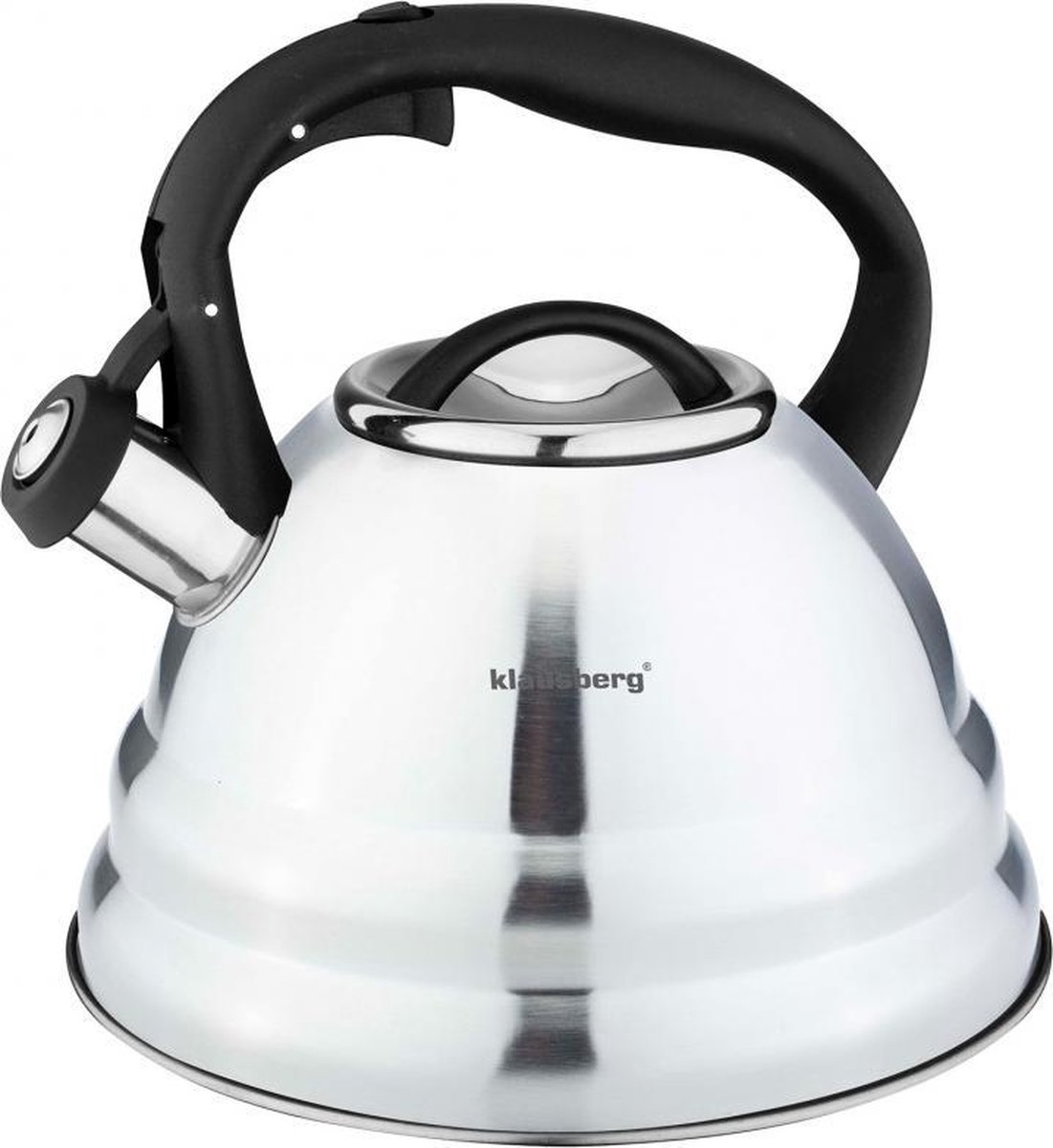 Klausberg 7045 fluitketel - 2,7L - rvs - alle warmtebronnen